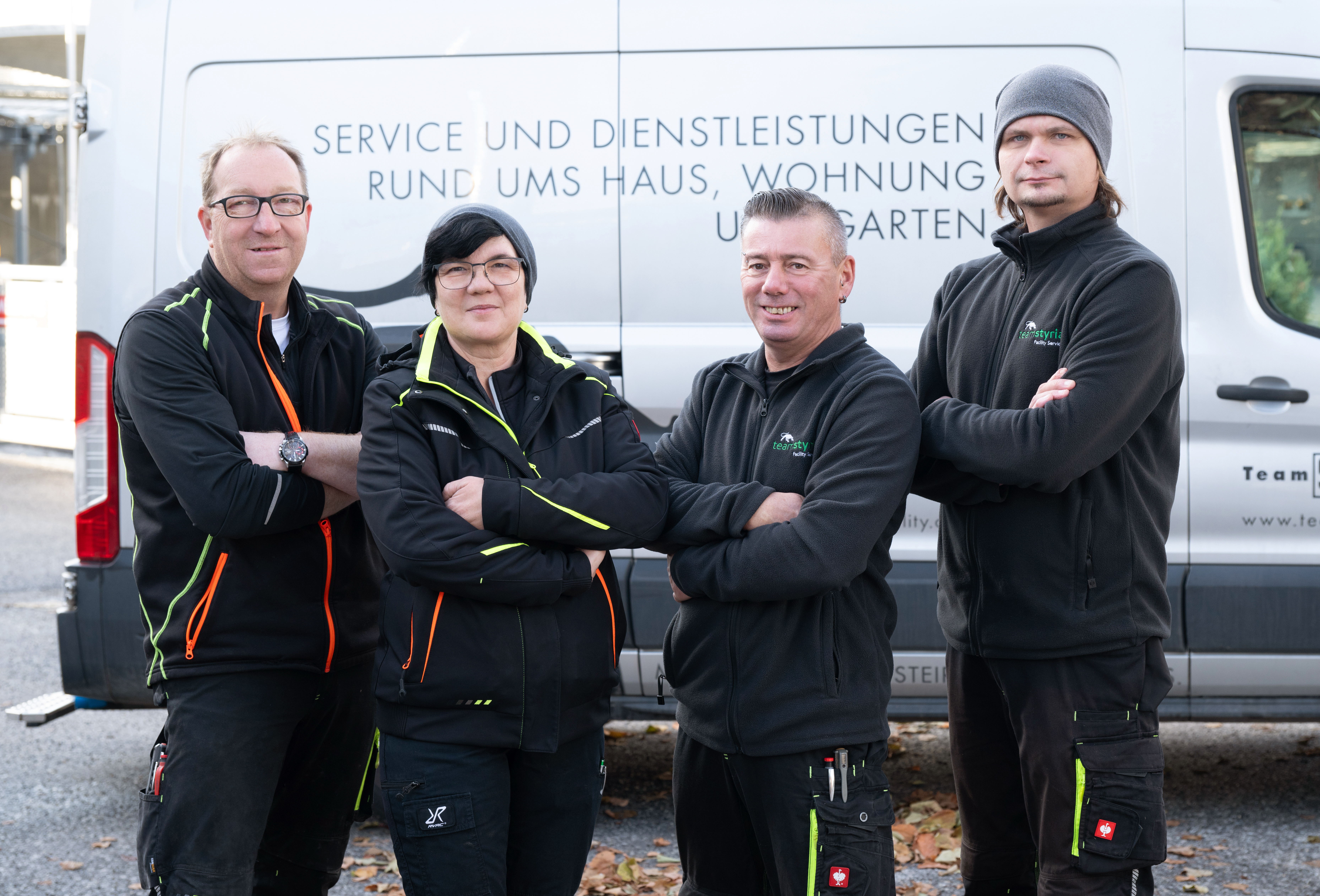 Das Team der Team Styria Werkstätten – Räumung & Entrümpelung